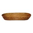 Cesto Para Pão Em Rattan Kenya - 36x16cm