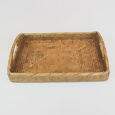 Bandeja retangular em rattan SUNSET 39 x 31 x 7 cm Natural Home 