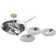 Passa Verduras C/ 3 Discos . 13333147 Aco Inox 20 Cm 010420 . 13333147