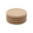 Cj 4 Porta Copos Cortica 10Cm 27599 . 27599