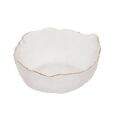 Bowl C/ Borda Martelado 28954 Cristal De Chumbo 19X10 Cm 016528 Dourada 28954