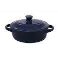 Cocotte Oval . Pcln-014Az Porcelana 200 Ml 016707 Azul Pcln-014Az