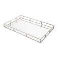Bandeja C/ Espelho . 3663 Aco Inox 56X36X5Cm 018432 . 3663