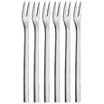 Garfo Para Petisco Cj 06 Pcs Nuova 4080011400 . . 027308 . 4080011400