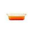 Travessa Retangular . Heritage 02.19.0238090 . 26 Cm 027497 Laranja 02.19.0238090