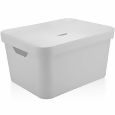 Caixa Organizadora C/Tampa Cube Cc650Bcf . G 029597 Branco Cc650Bcf