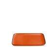 Bandeja Laranja Cocorico Porcelana 21X13Cm 40228042 Laranja 40228042